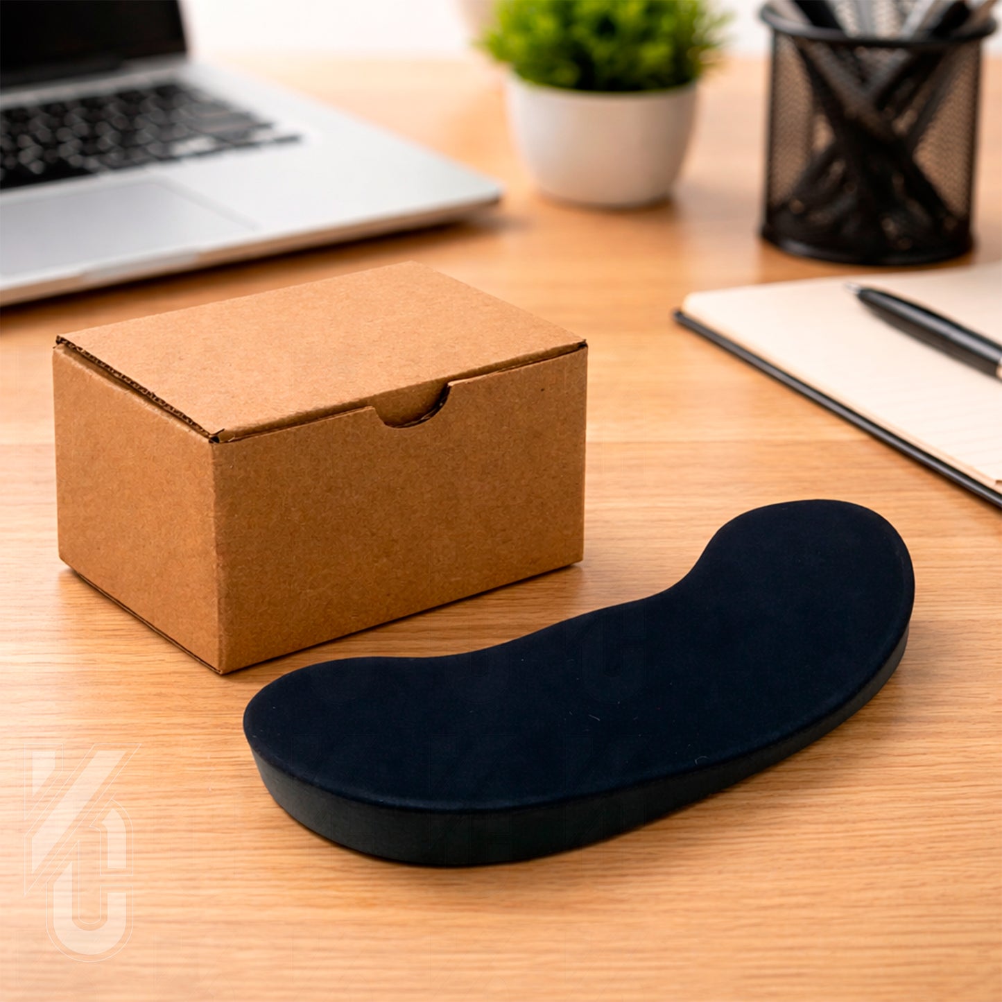 Reposa Muñecas Ergonómico Para Mouse Silicona Palm Pad